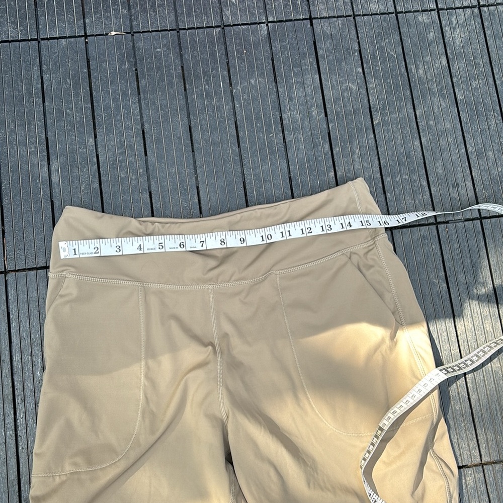 NWT Satiny XL biker shorts sand colored - Picture 7 of 8